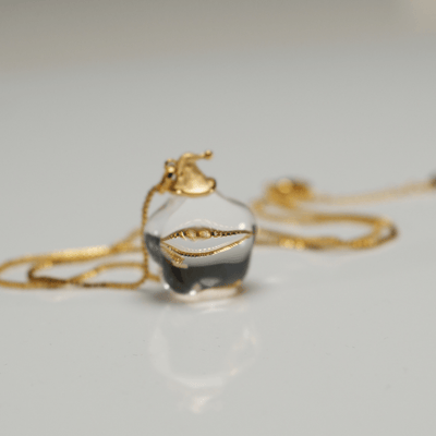 Lunather™ Little Star Clear Quartz Necklace