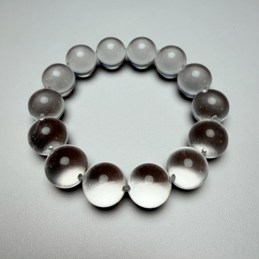 Bubble Clear Quartz Bracelet