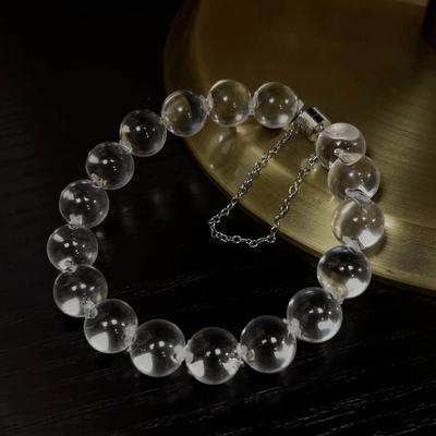 Water Bubble Clear Quartz Bracelet