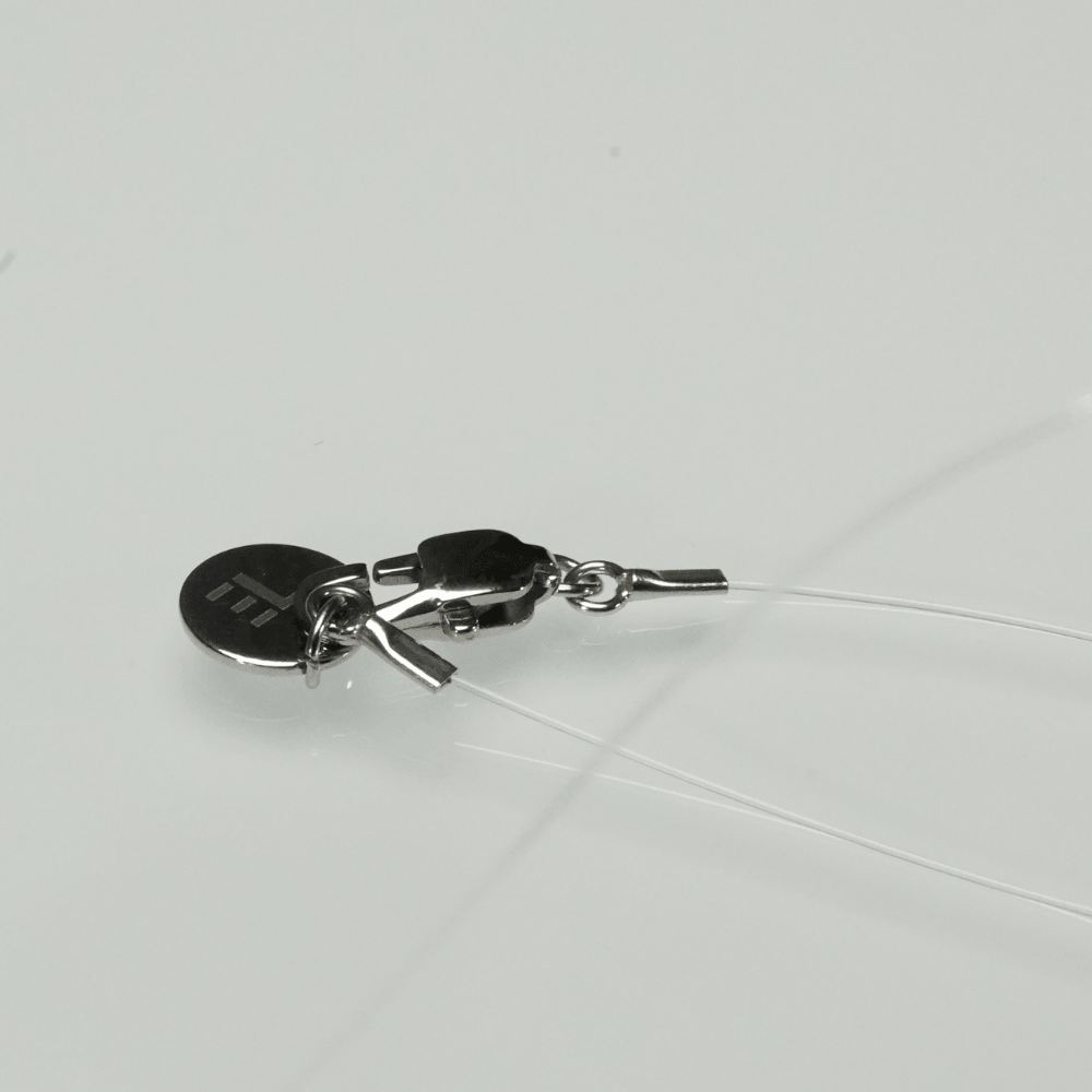 Lunather™ Invisible Floating Bubble Clear Quartz Necklace