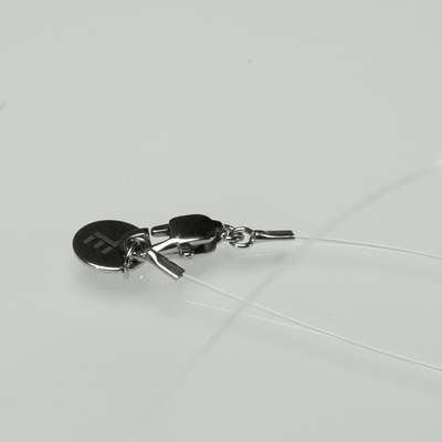 Lunather™ Invisible Floating Bubble Clear Quartz Necklace