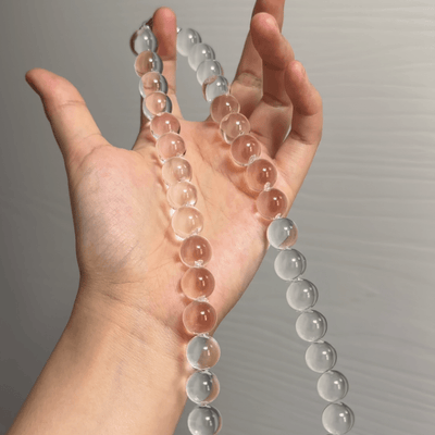 Water Bubble Clear Quartz Necklace