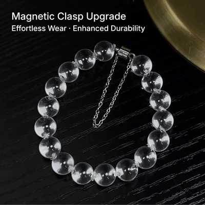 Water Bubble Clear Quartz Bracelet