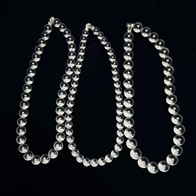 Lunather™ Water Bubble Clear Quartz Necklace