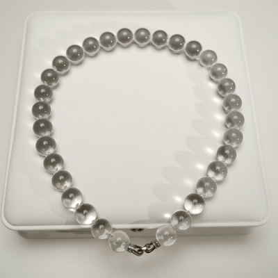 Lunather™ Water Bubble Clear Quartz Necklace