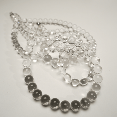 Lunather™ Water Bubble Clear Quartz Necklace