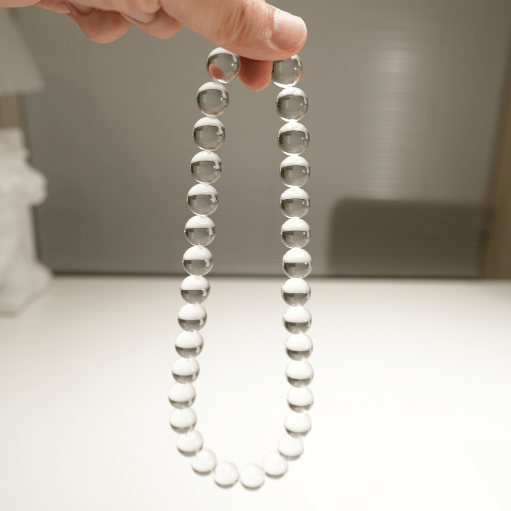 Lunather™ Water Bubble Clear Quartz Necklace