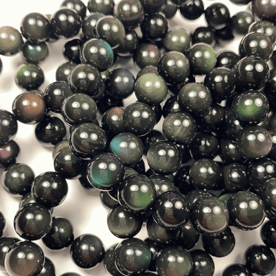 Aurora Rainbow Obsidian Bracelet