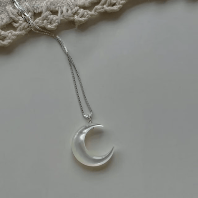 Lunather™ Moonlight Mother-of-Pearl Necklace