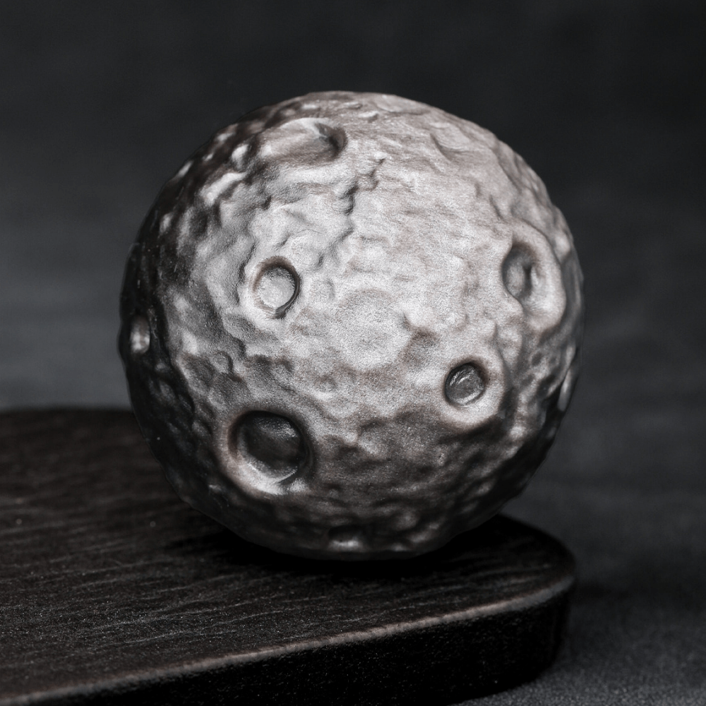 Moon Obsidian Palm Stone