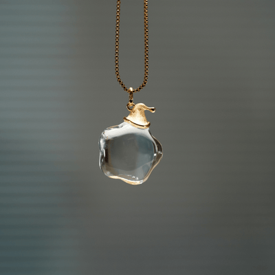 Lunather™ Little Star Clear Quartz Necklace