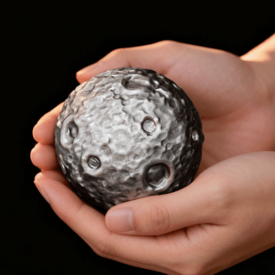 Moon Obsidian Palm Stone