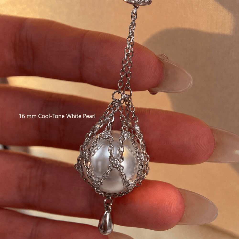 Lunather™ Interchangeable Dreamcatcher Crystal & Pearl Necklace