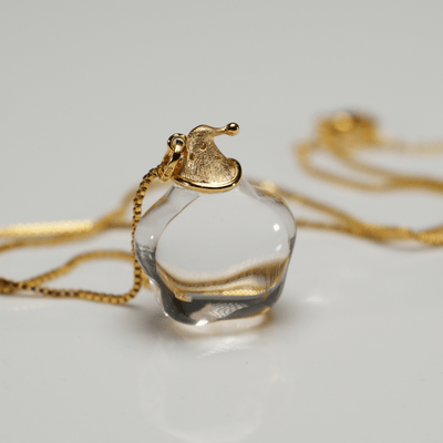Lunather™ Little Star Clear Quartz Necklace