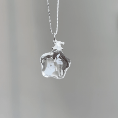 Lunather™ Little Star Clear Quartz Necklace