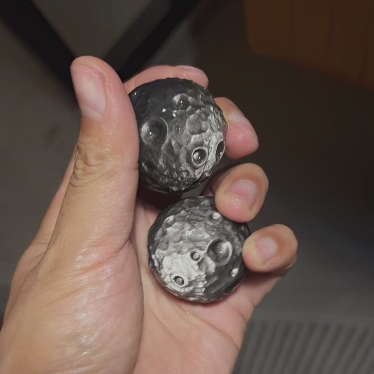 Moon Obsidian Palm Stone